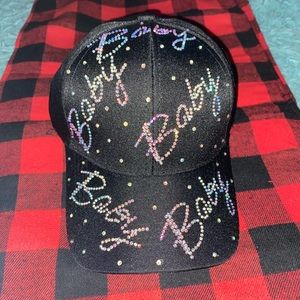 Black “Baby” Studded Baseball Cap